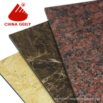 Marble Finished Aluminum Composite Panel (Geely-201)